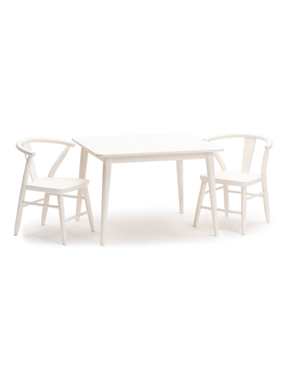 Children's Crescent Table and Chairs Bundle