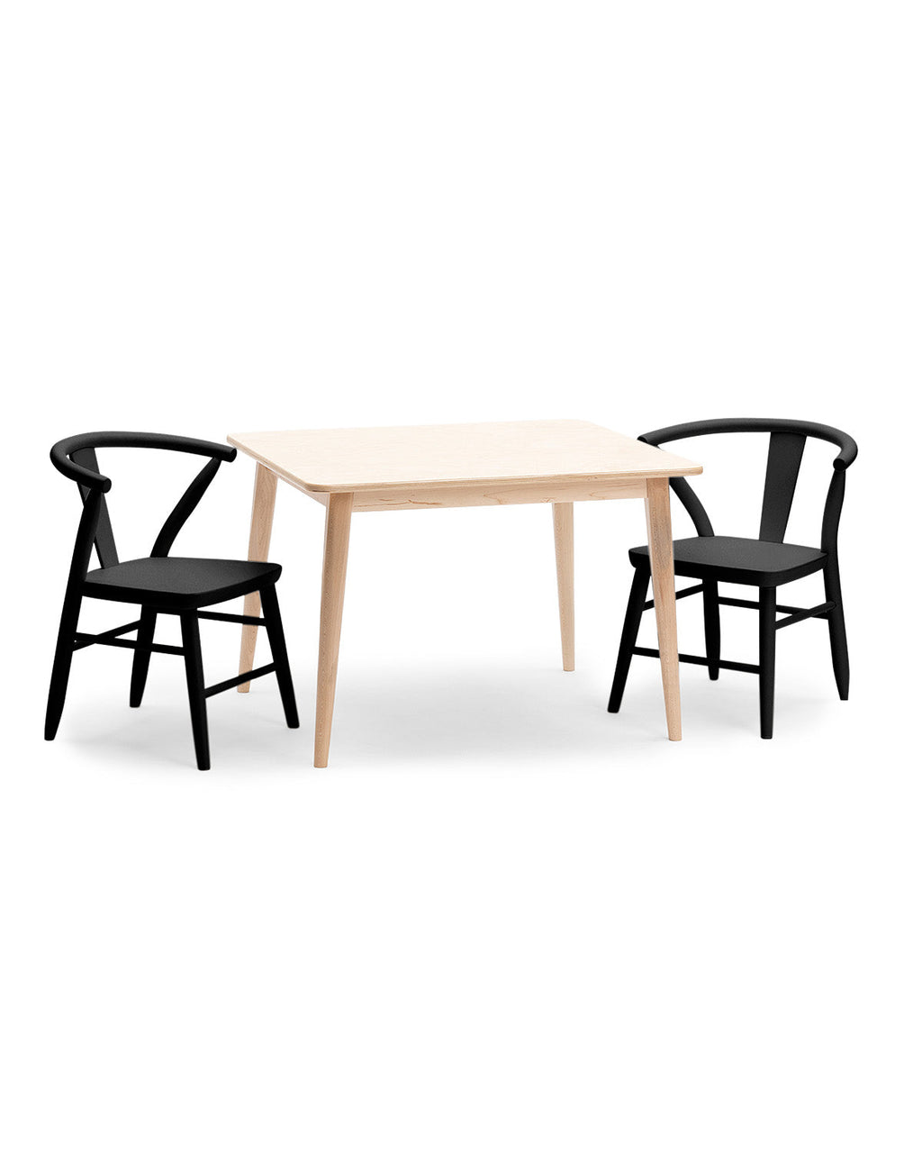 Children's Crescent Table and Chairs Bundle