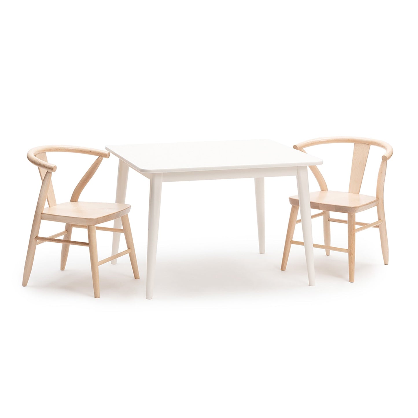 Children's Crescent Table and Chairs Bundle