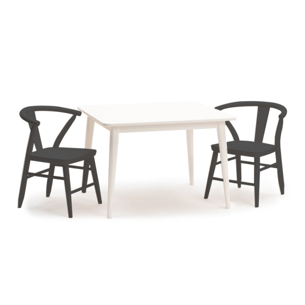Children's Crescent Table and Chairs Bundle